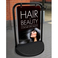 Hair and Beauty Swinger Pavement Stand